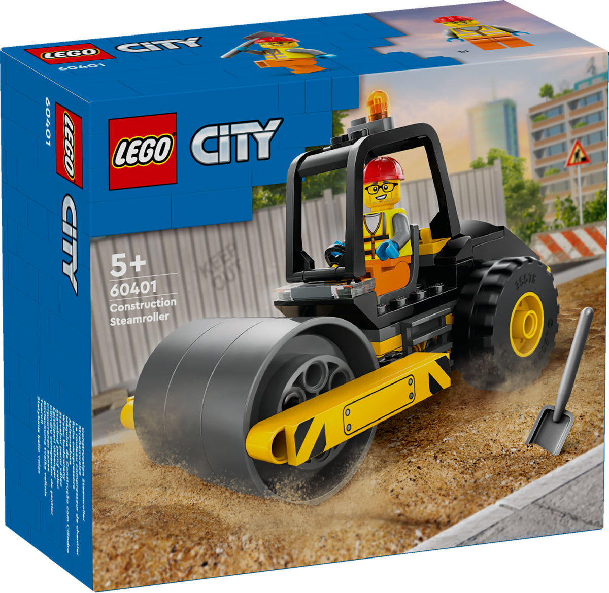 CONSTRUCTION STEAMROLLER