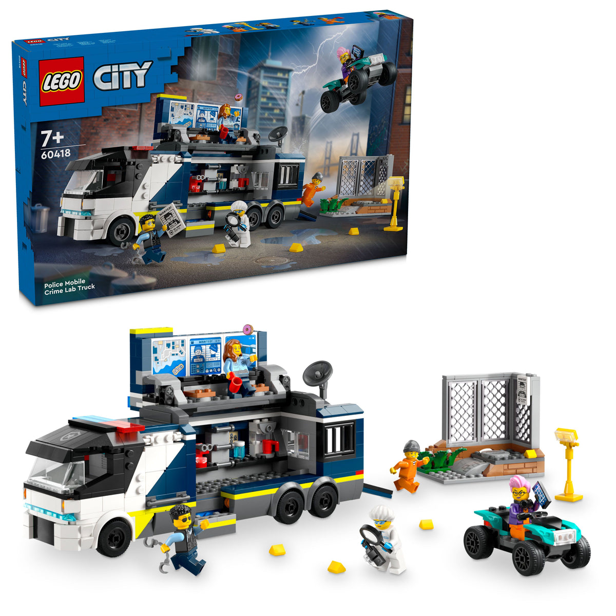 POLICE MOBILE CRIME LAB TRUCK