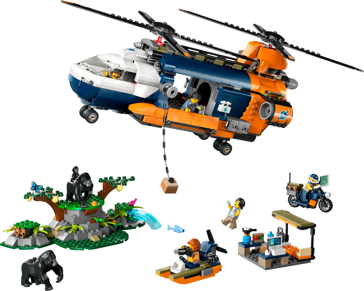 JUNGLE EXPLORER HELICOPTER BAS