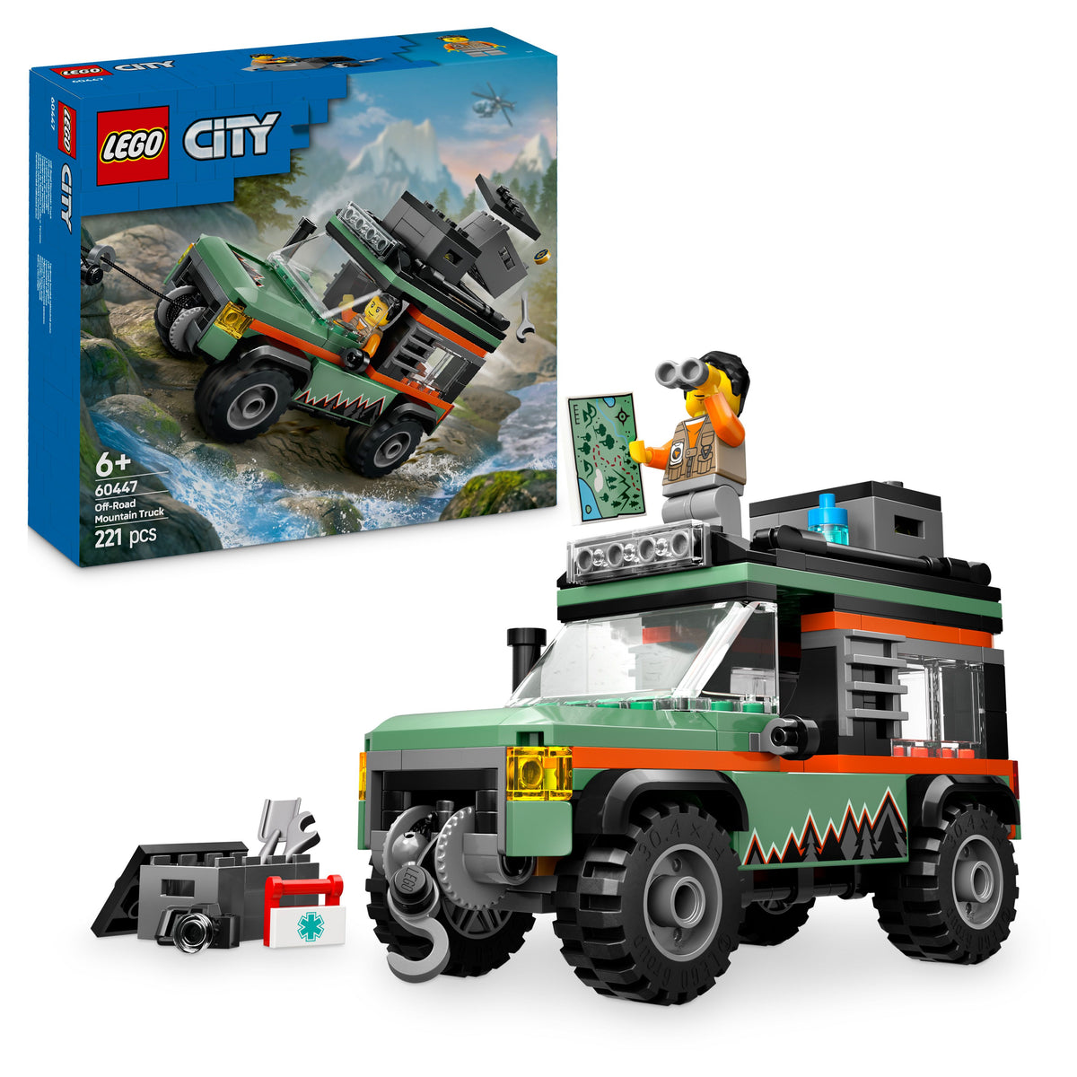 OFF ROAD 4X4 MOUNTAIN TRUCK