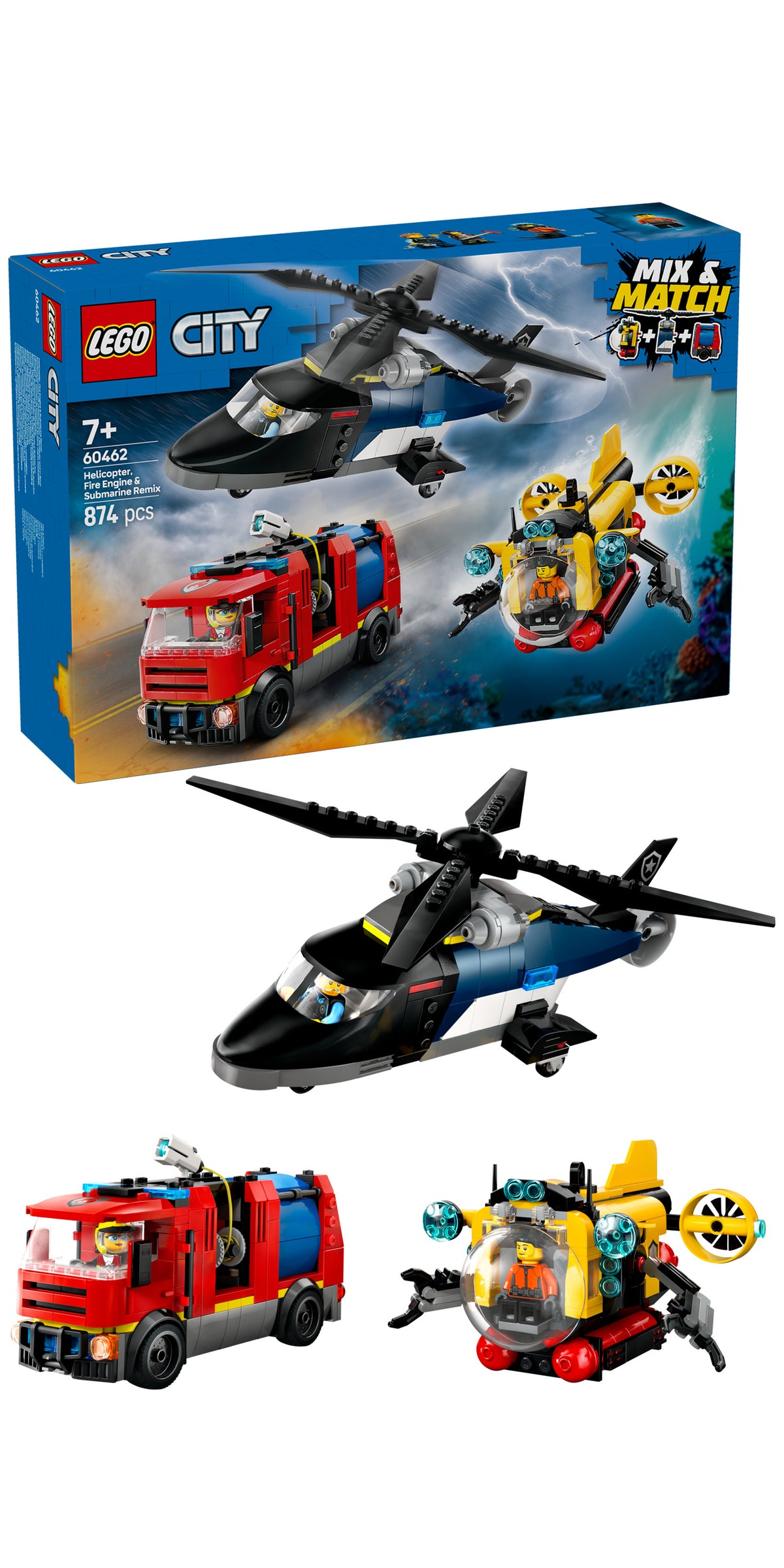 HELICOPTER FIRE ENGINESUBMARIN