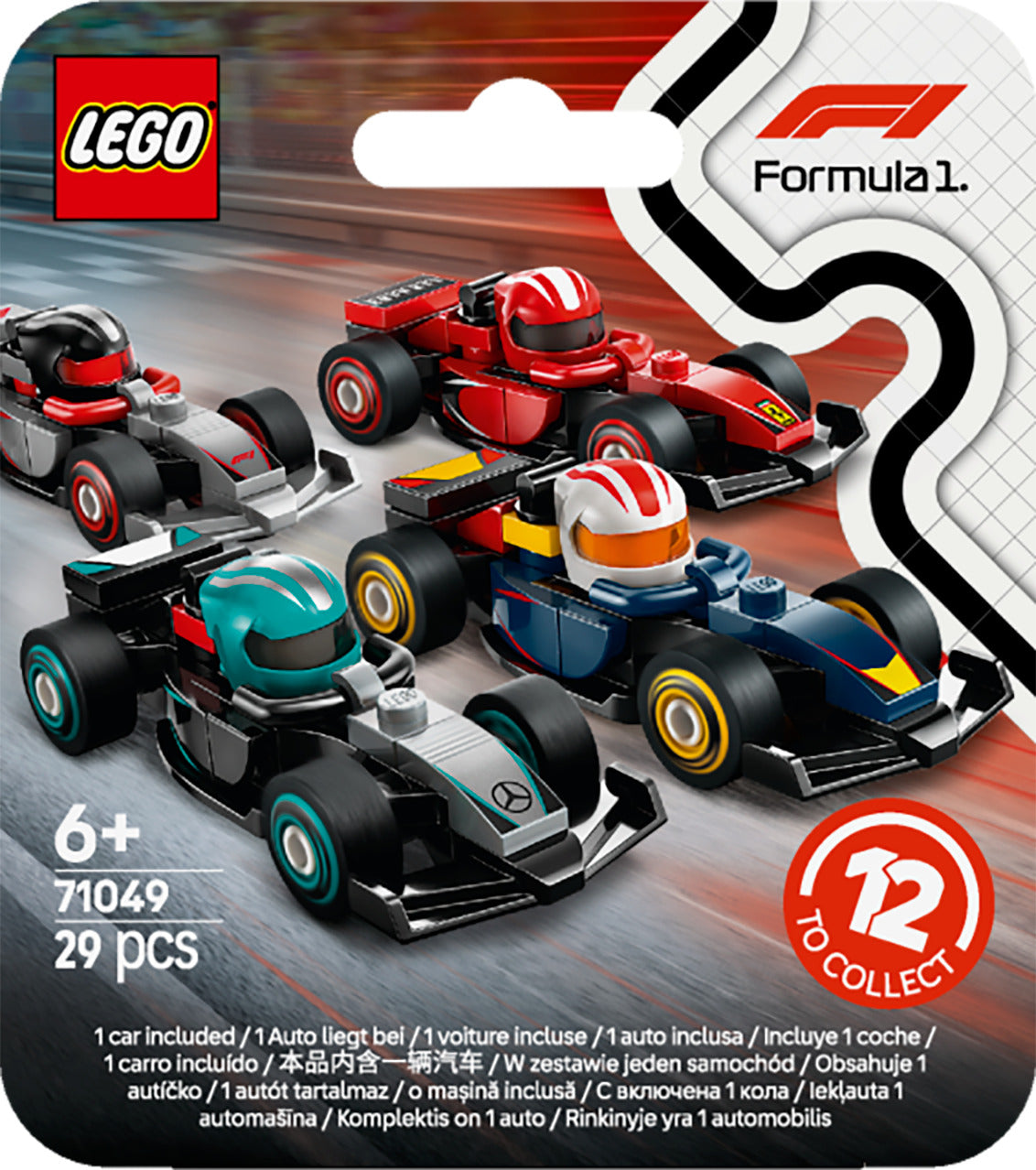 LEGO F1 COLLECTIBLE RACE CARS
