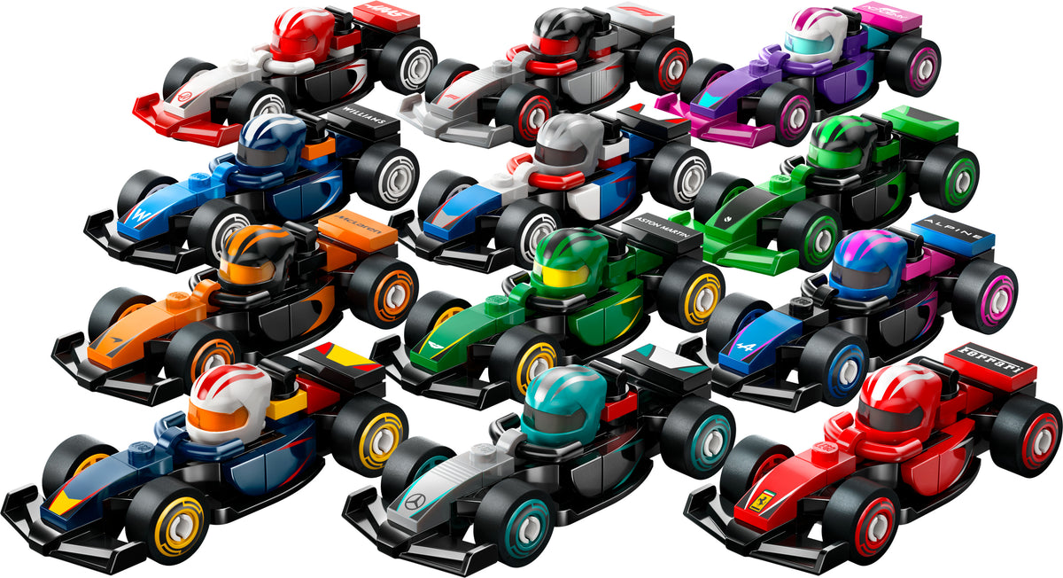 LEGO F1 COLLECTIBLE RACE CARS