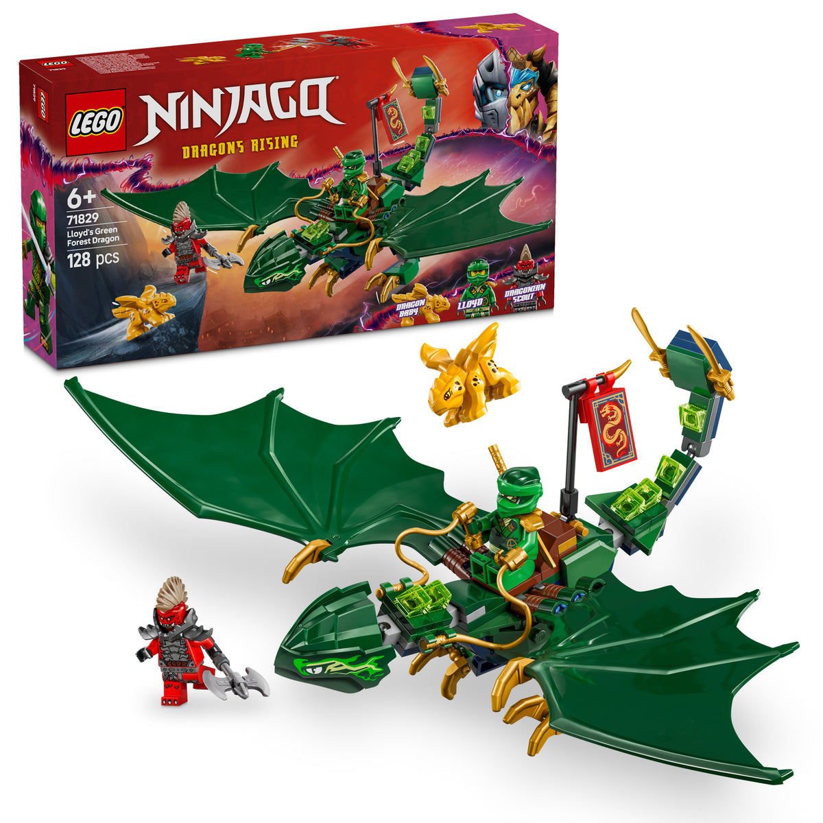 LLOYD&#39;S GREEN FOREST DRAGON