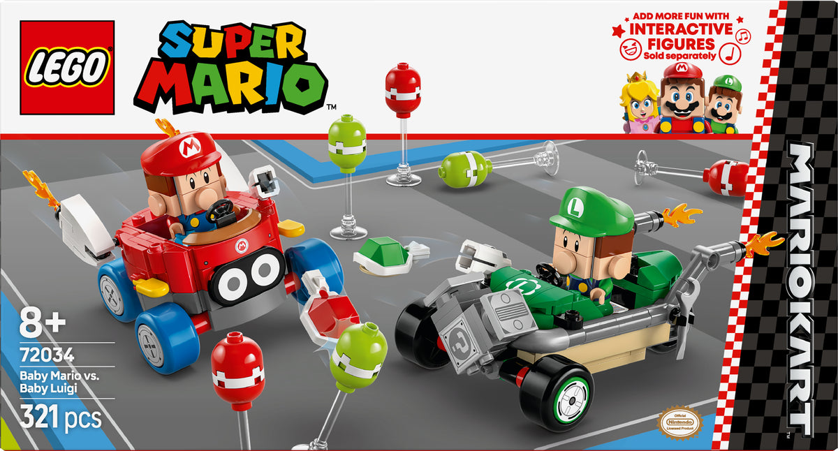 BABY MARIO VS BABY LUIGI