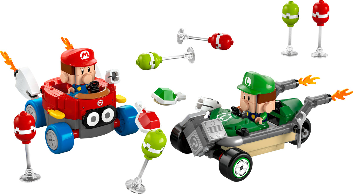 BABY MARIO VS BABY LUIGI