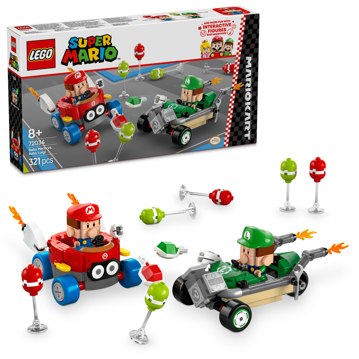 BABY MARIO VS BABY LUIGI