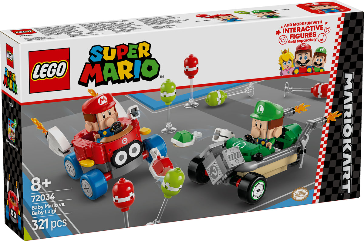 BABY MARIO VS BABY LUIGI