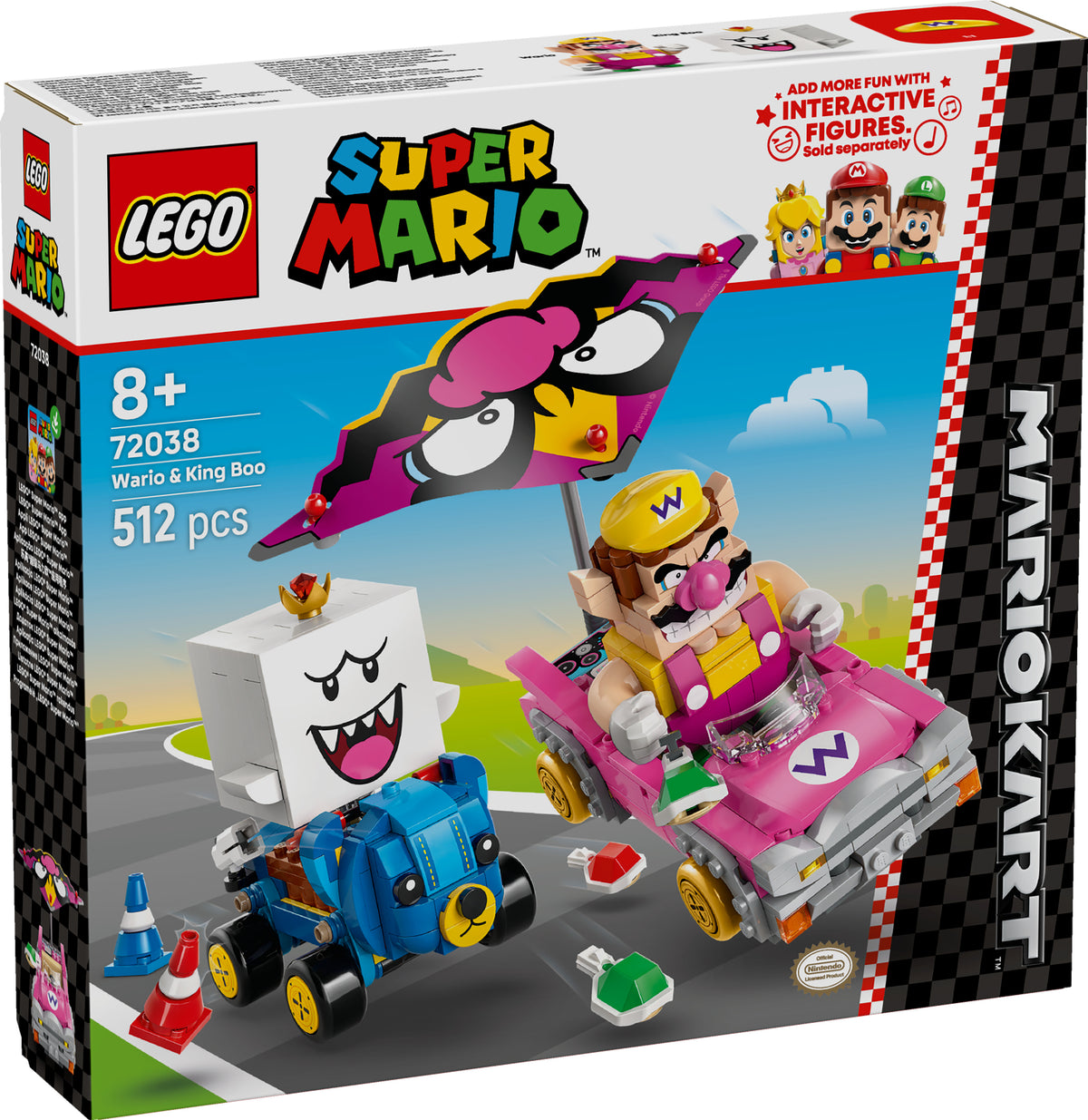 WARIO &amp; KING BOO