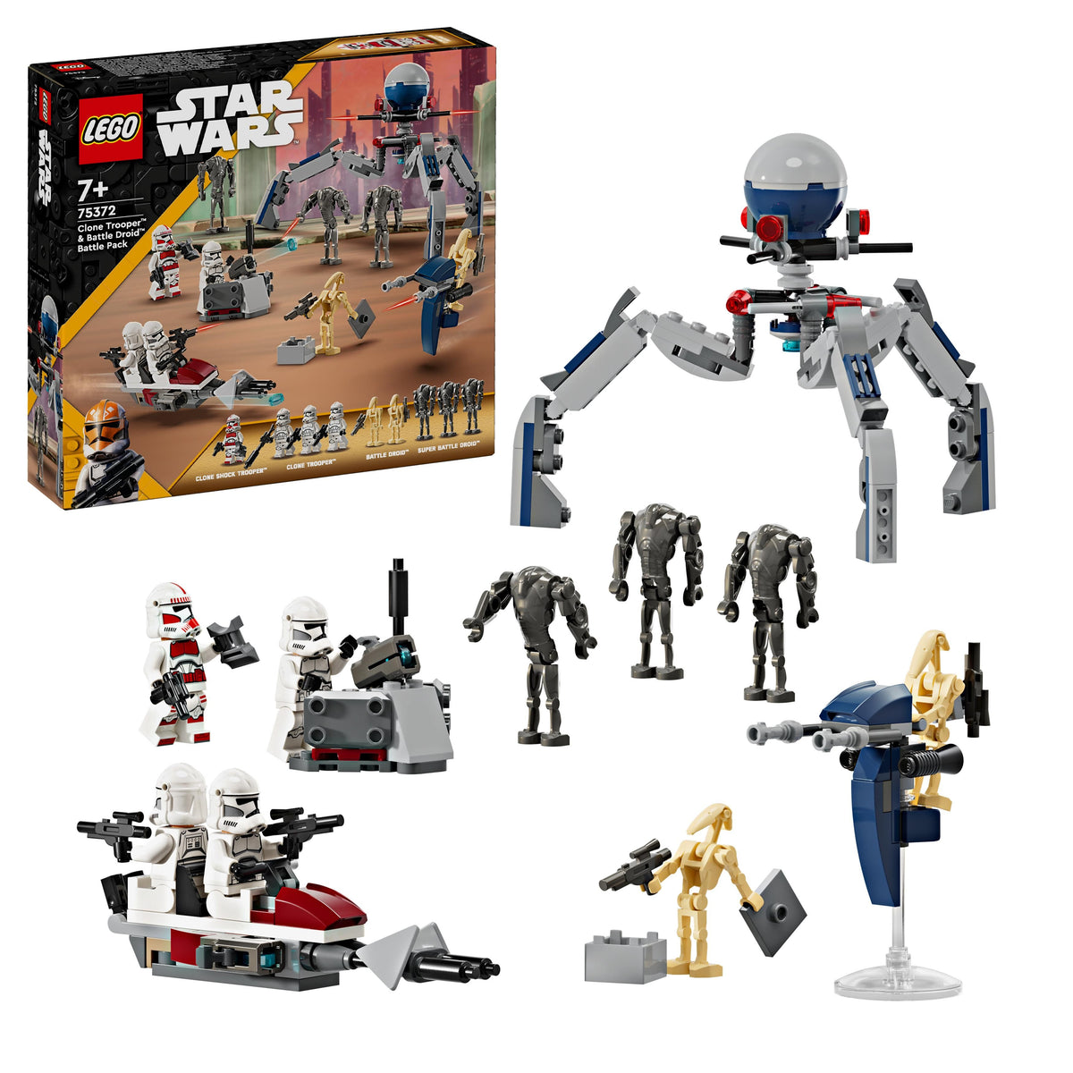 CLONE TROOPER &amp; BATTLE DROID P