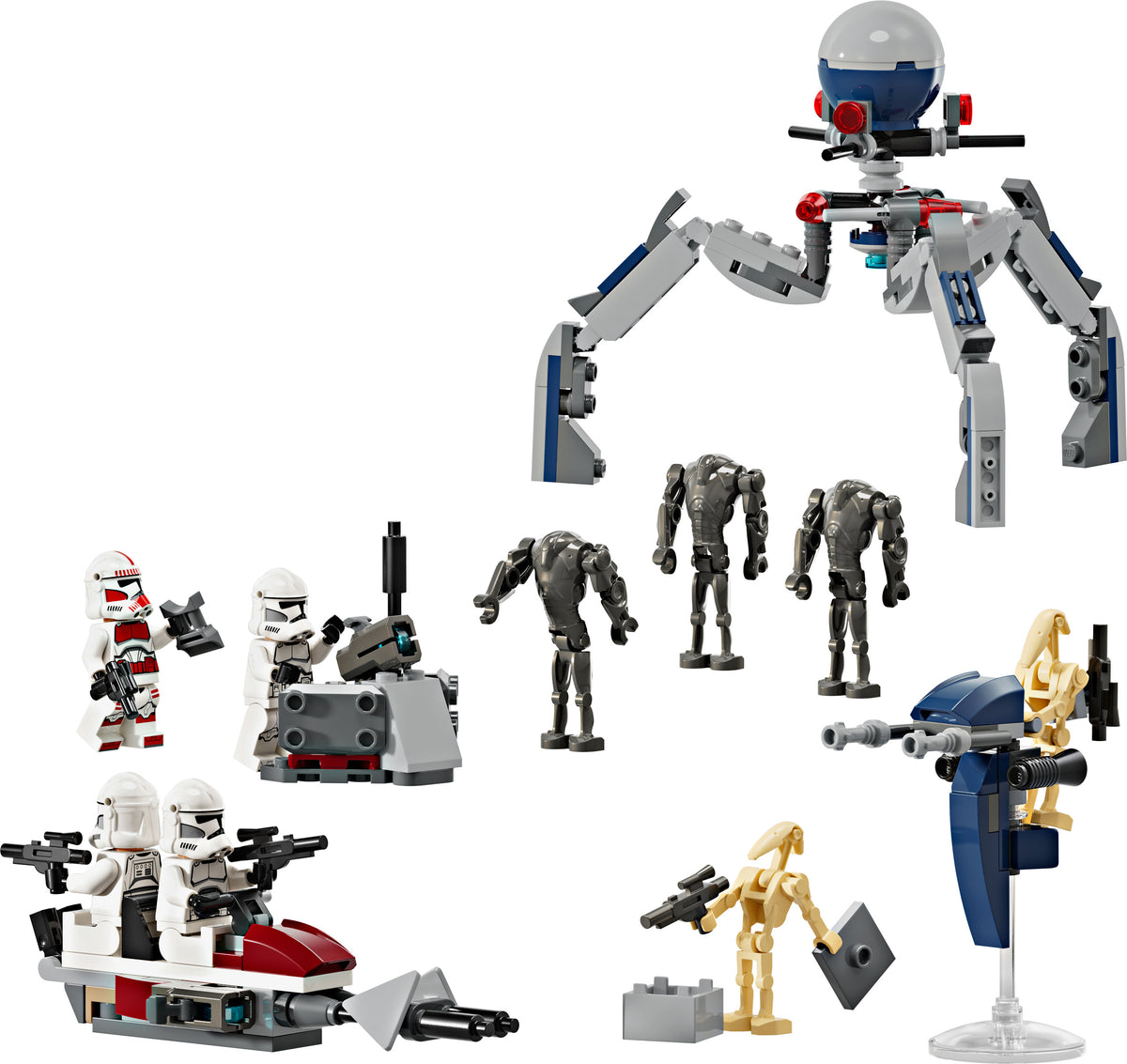 CLONE TROOPER &amp; BATTLE DROID P
