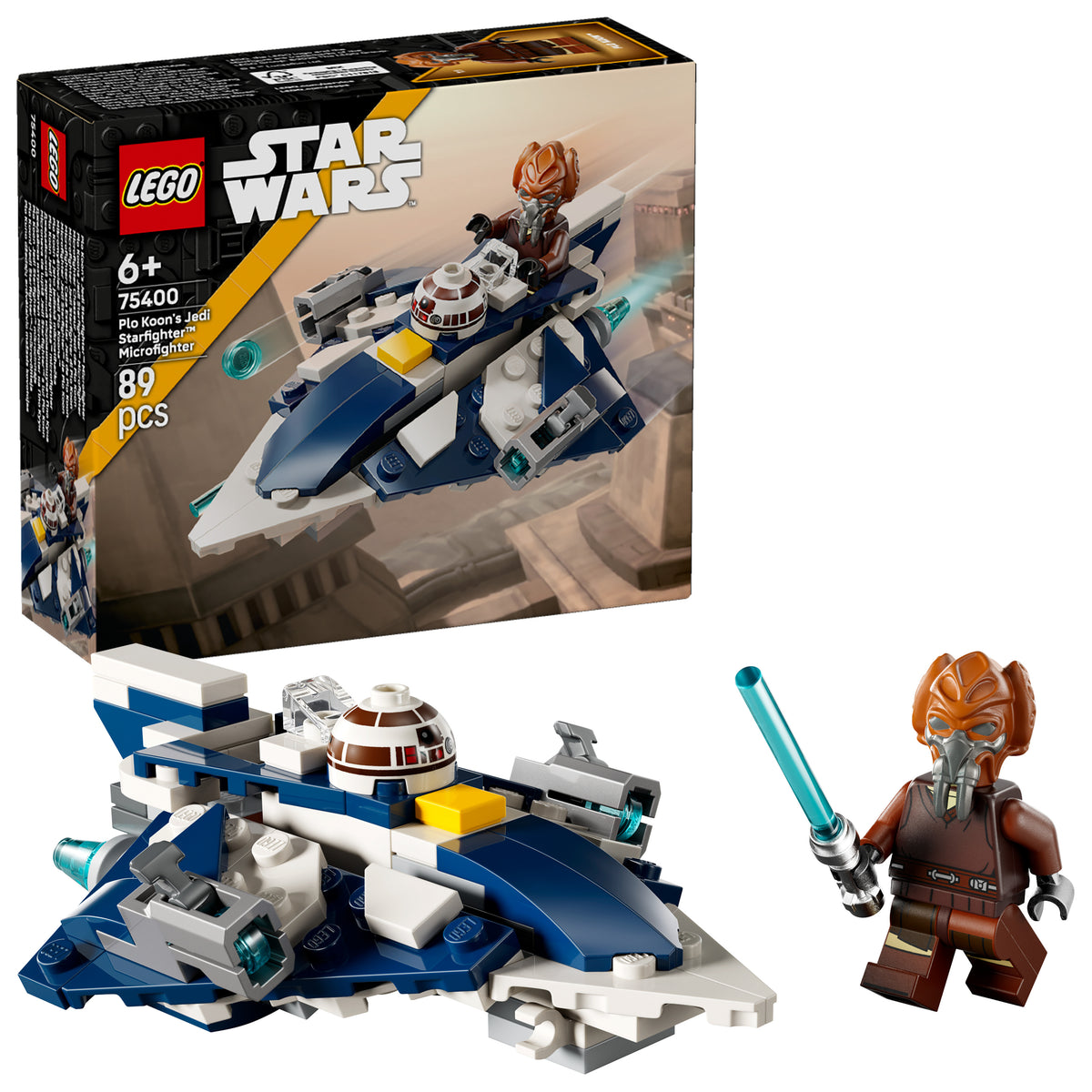 PLO KOON JEDI STARFIGHTER MICR