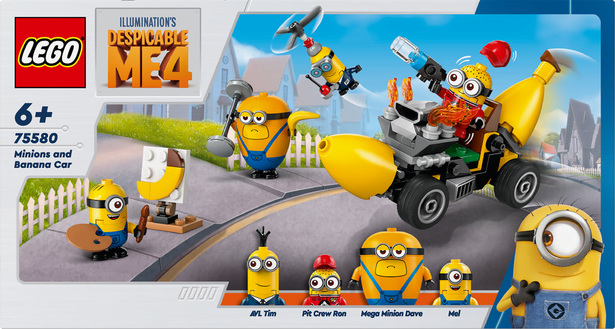 MINIONS &amp; BANANA CAR