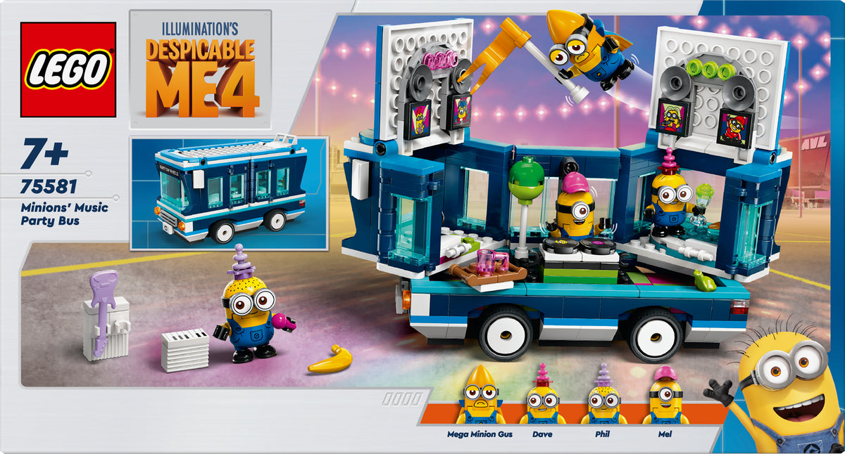 MINIONS MUSIC PARTY BUS