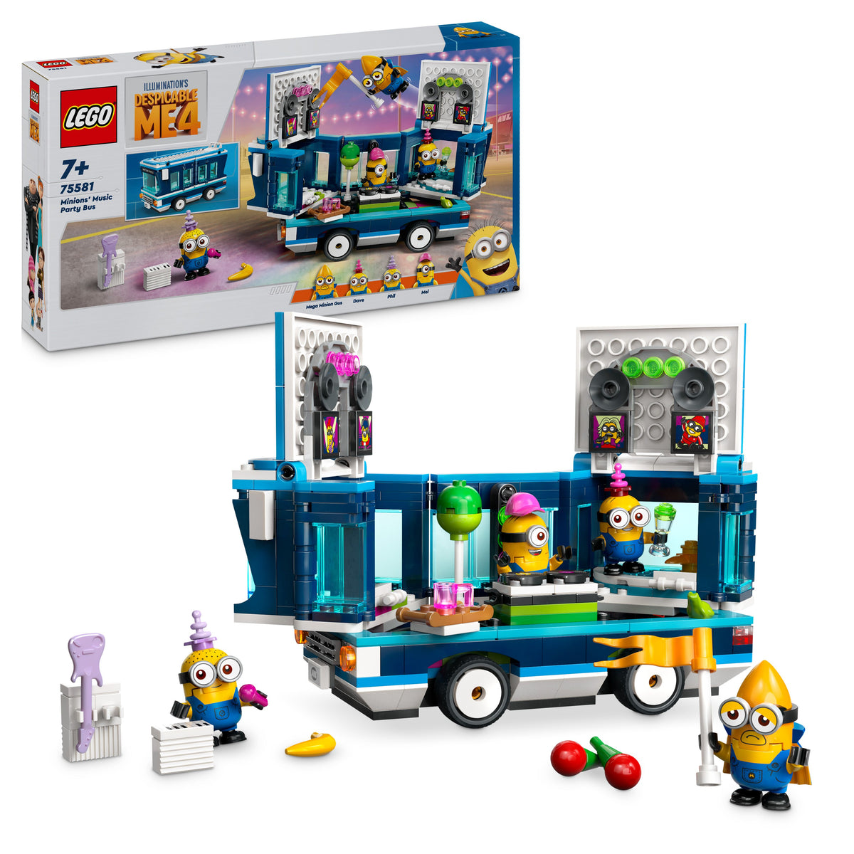 MINIONS MUSIC PARTY BUS