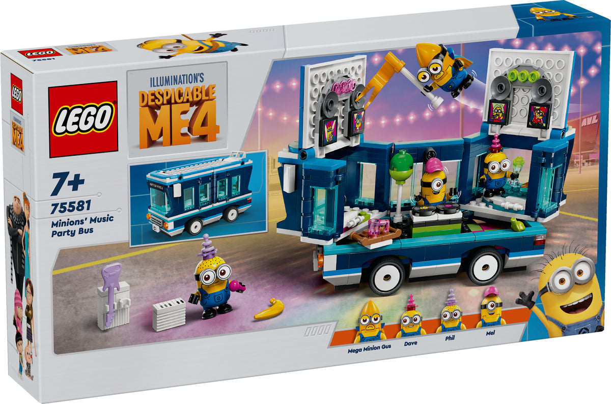 MINIONS MUSIC PARTY BUS
