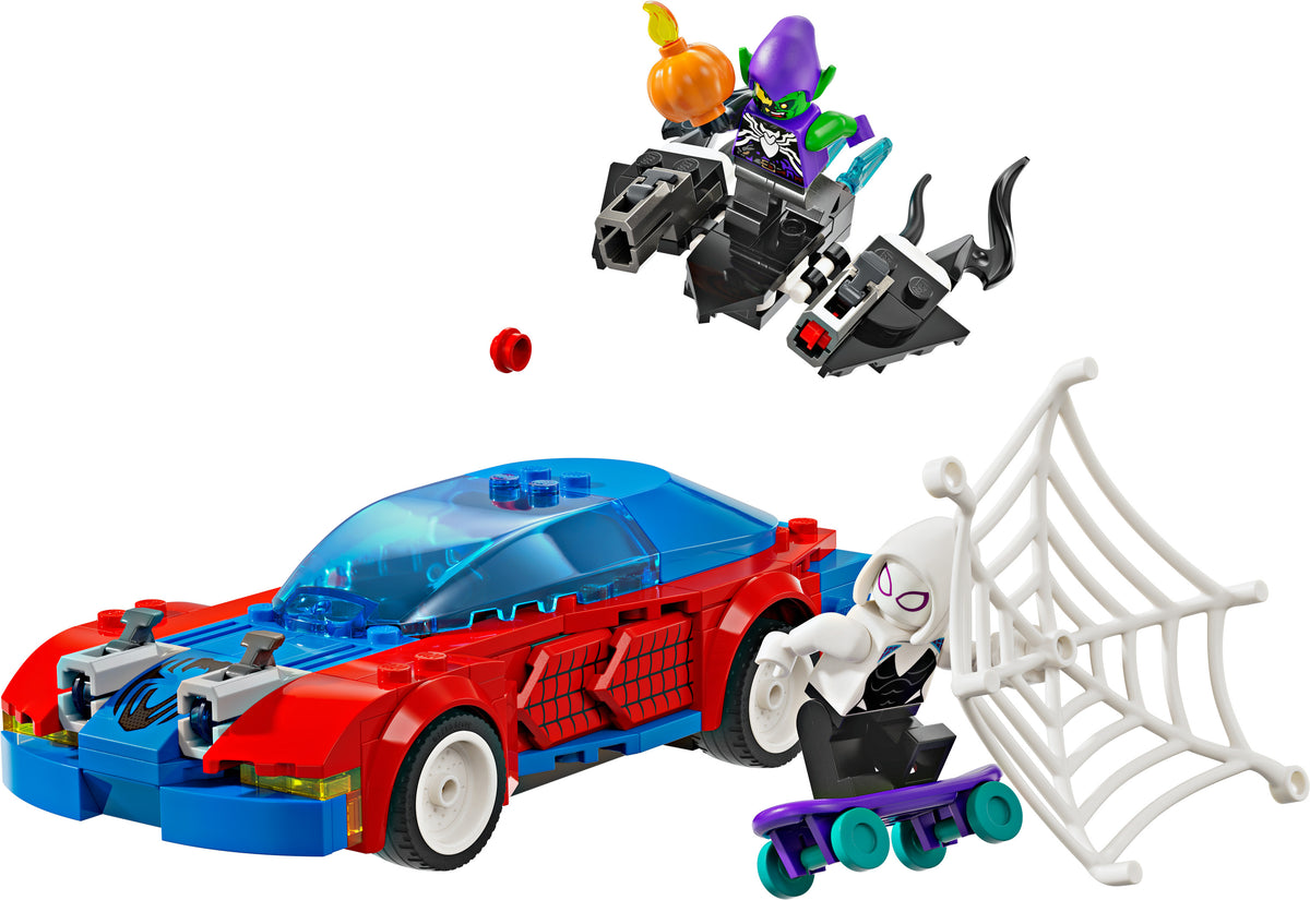 SPIDERMAN RACE CAR &amp; VENOM