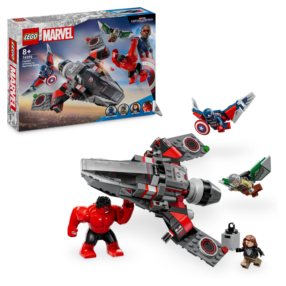 CAPTAIN AMERICA VS RED HULK BA