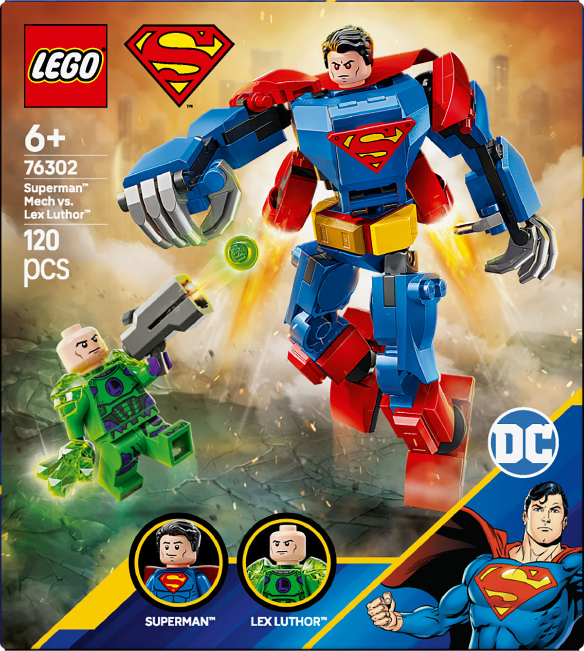 SUPERMAN MECH VS LEX LUTHER