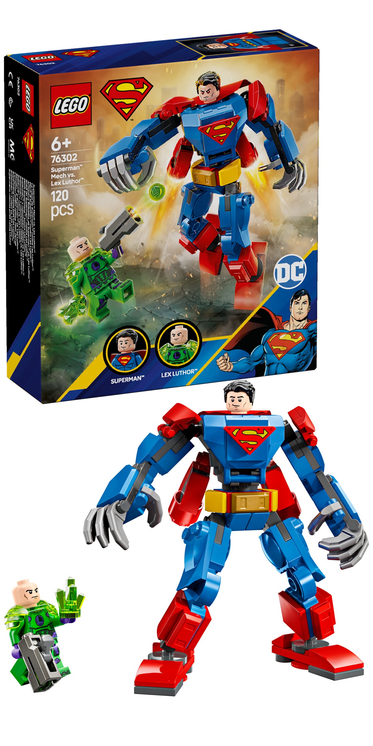 SUPERMAN MECH VS LEX LUTHER
