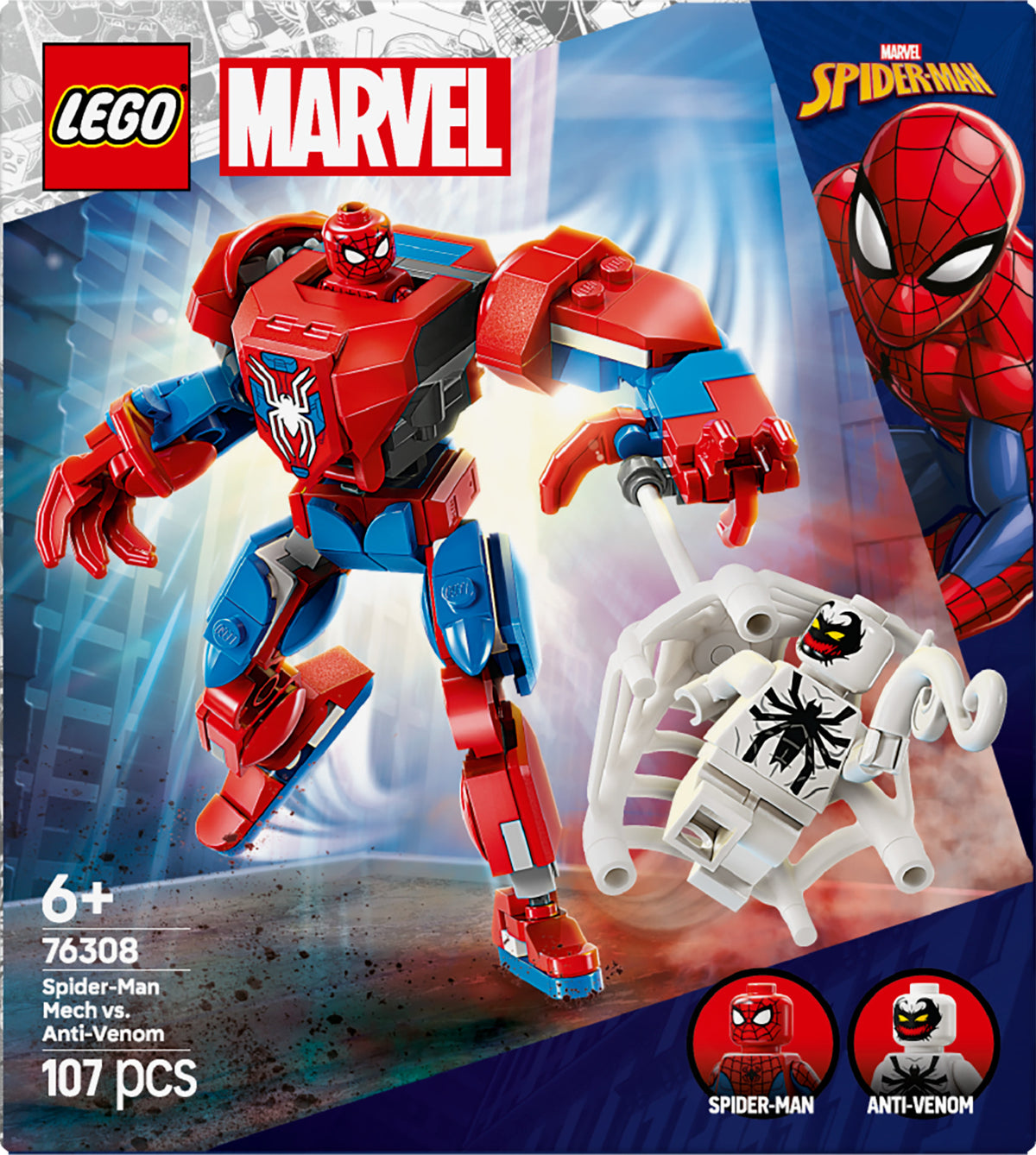 SPIDERMAN MECH VS ANTI-VENOM