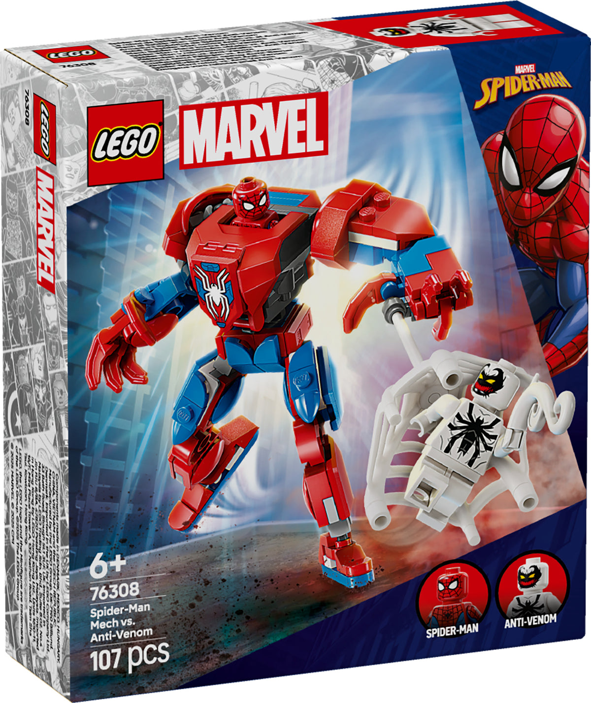 SPIDERMAN MECH VS ANTI-VENOM