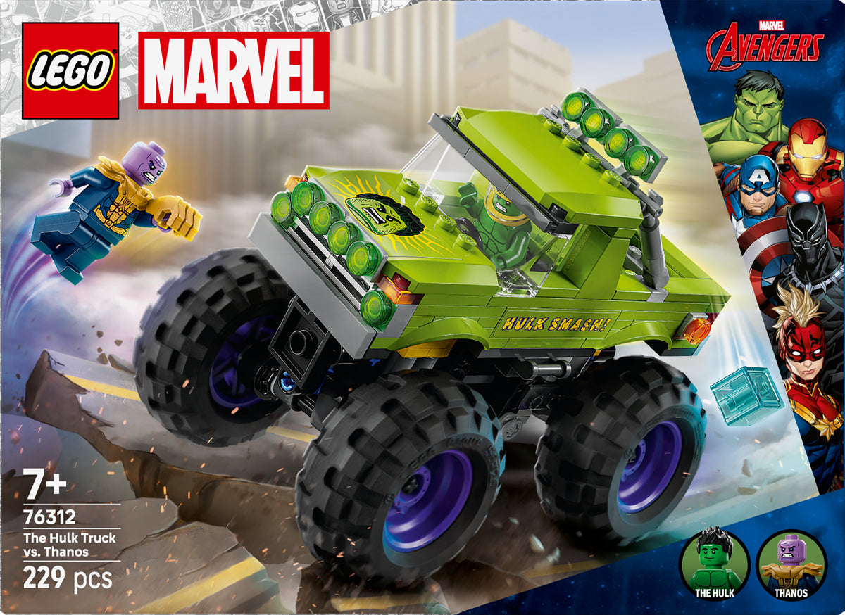 THE HULK TRUCK VS THANOS