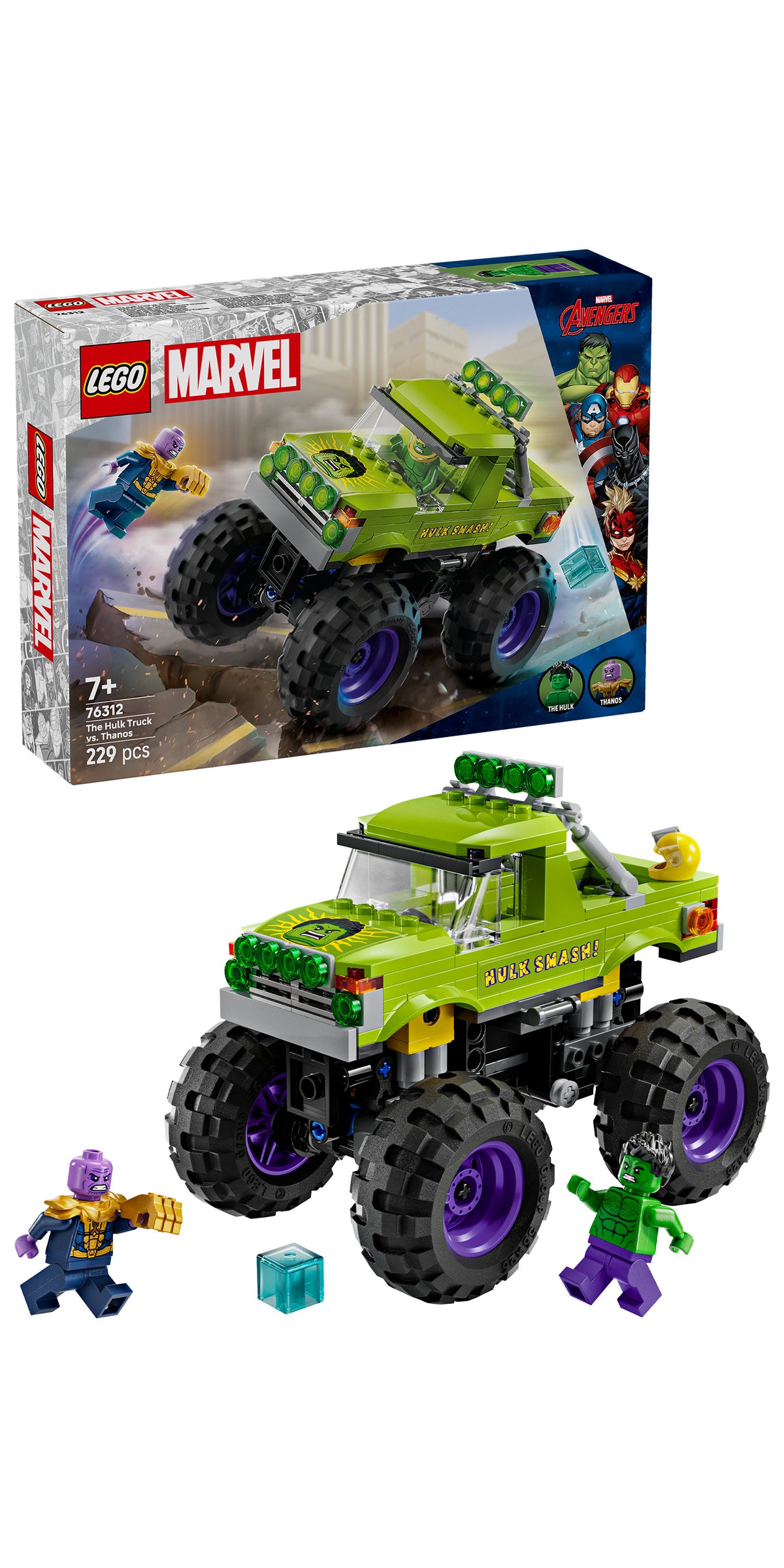 THE HULK TRUCK VS THANOS