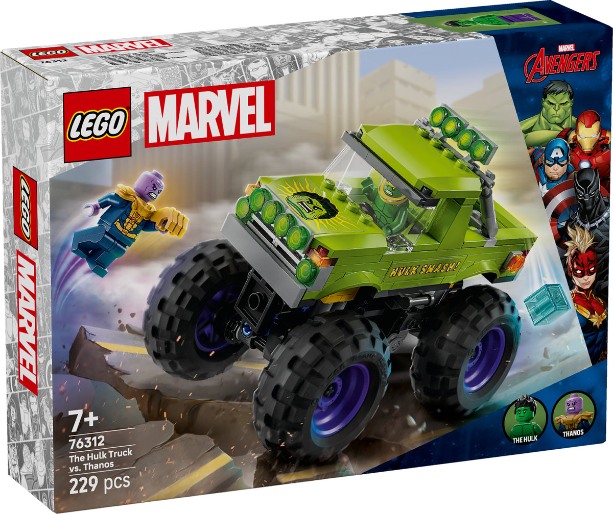 THE HULK TRUCK VS THANOS