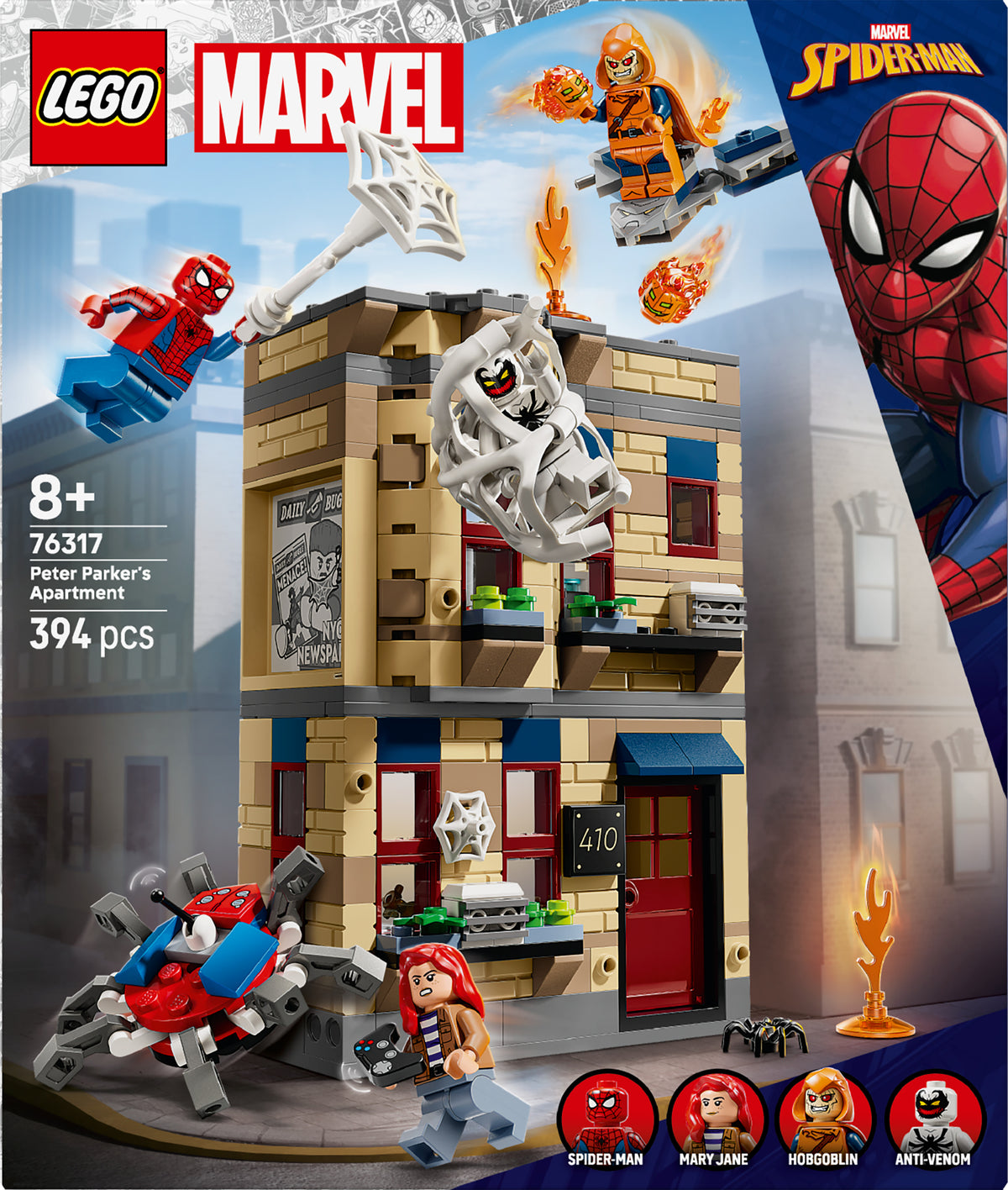SPIDERMAN'S APARTMENT