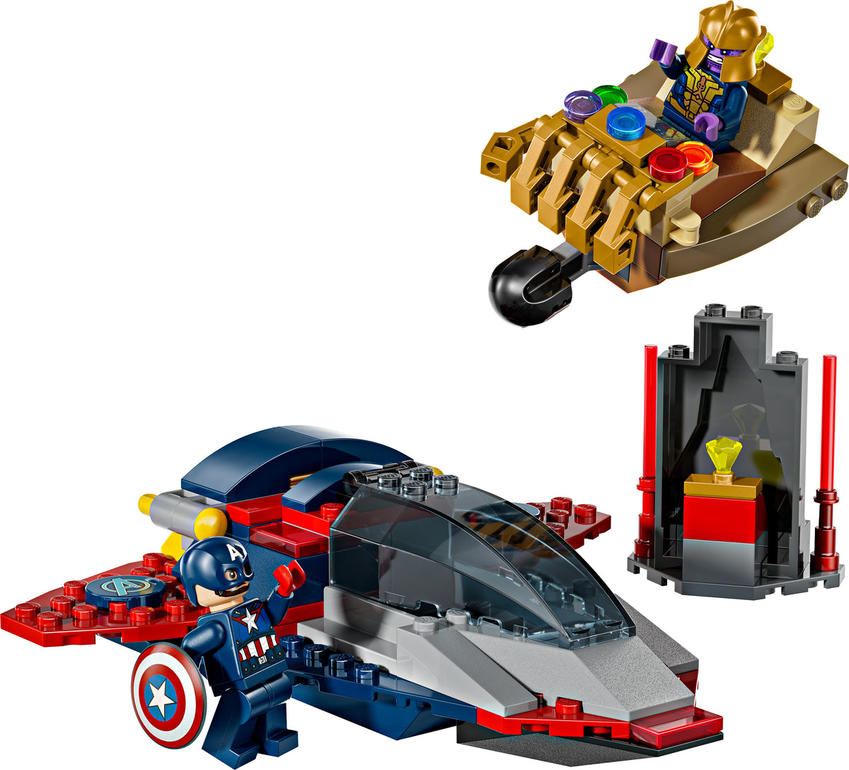 CAPTAIN AMERICA VS THANOS