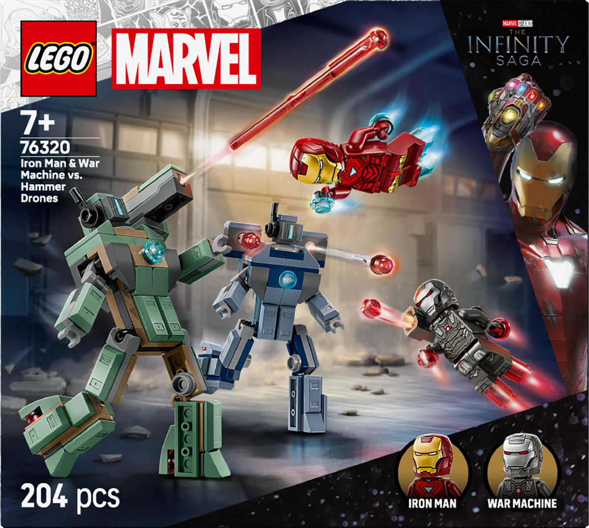 IRONMAN&amp; WARMACHINE HAMMER DRO