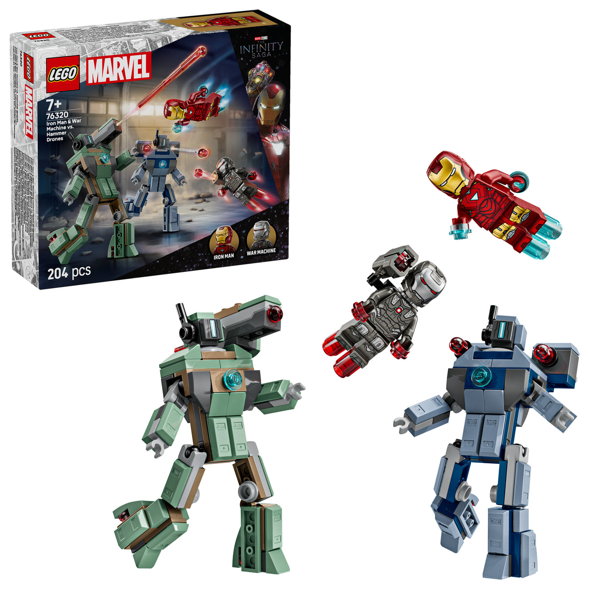 IRONMAN&amp; WARMACHINE HAMMER DRO