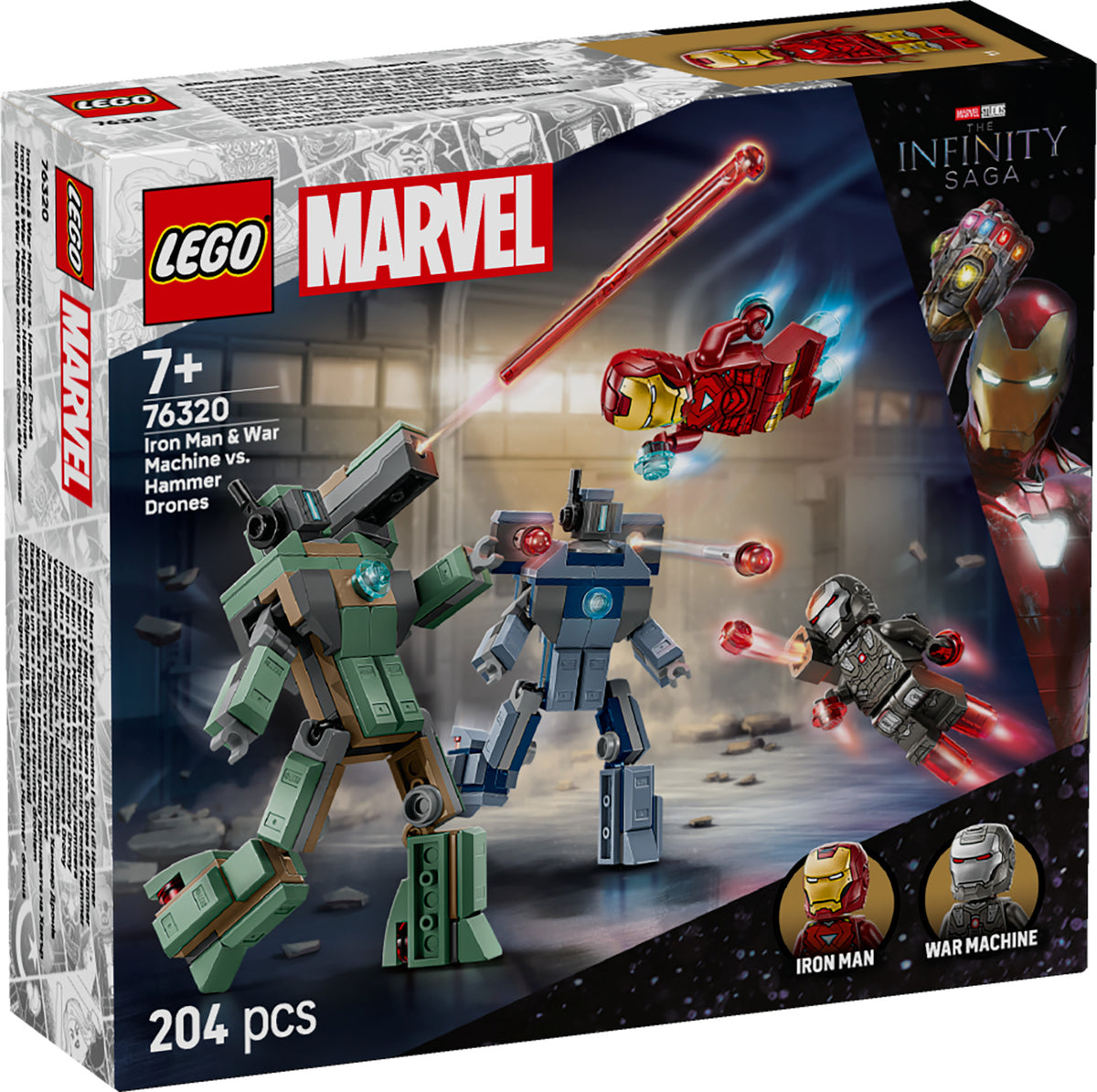 IRONMAN&amp; WARMACHINE HAMMER DRO