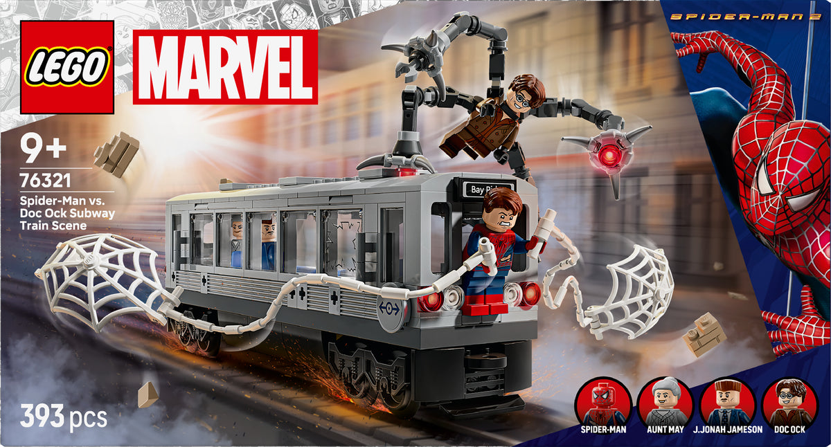 SPIDERMAN VS DOC OCK TRAIN SCE