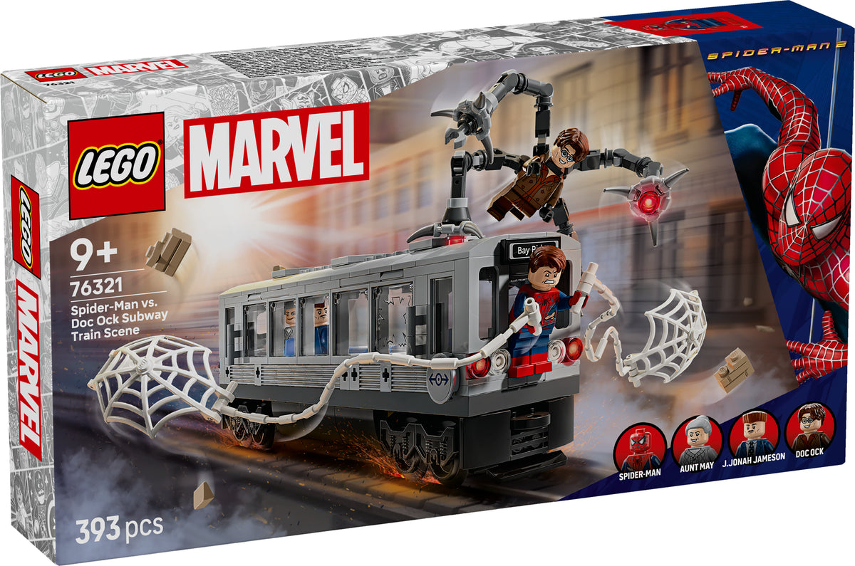 SPIDERMAN VS DOC OCK TRAIN SCE