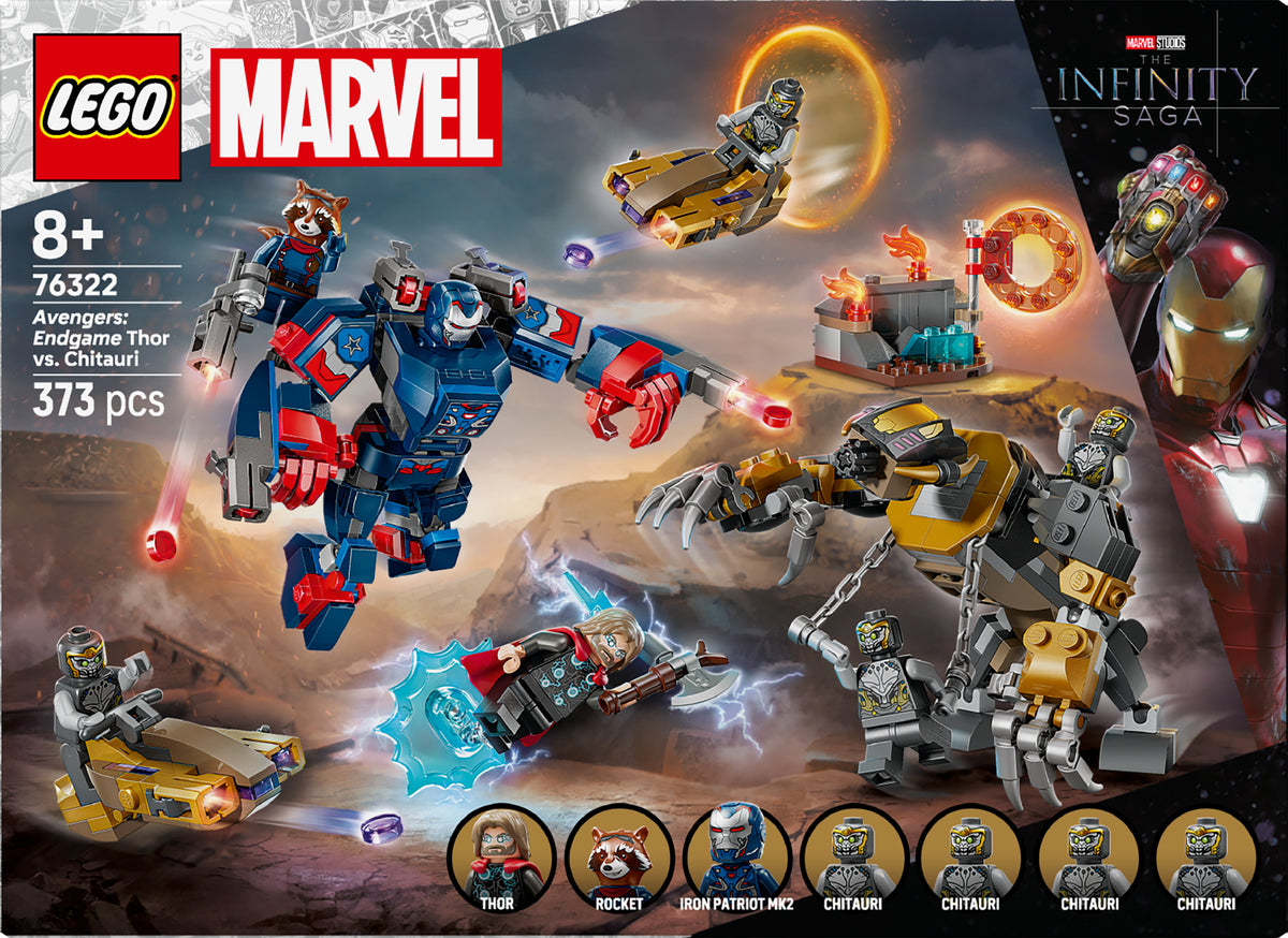 AVENGERS THOR VS CHITAURI