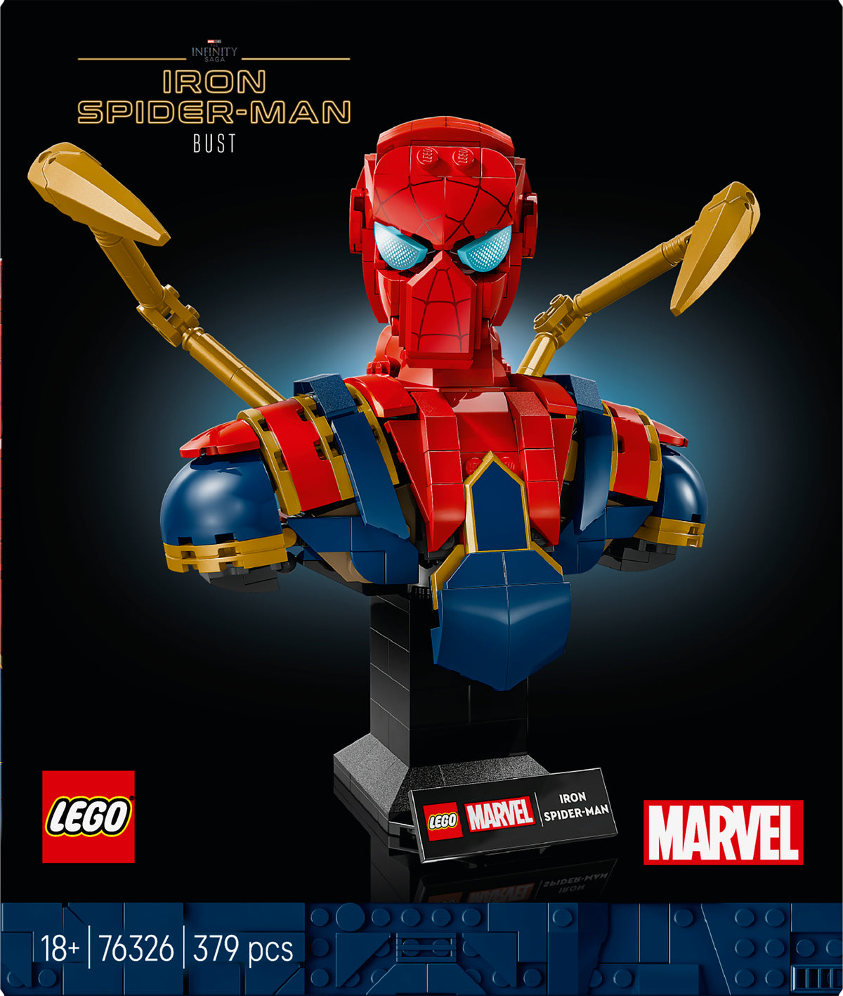 IRON SPIDERMAN BUST