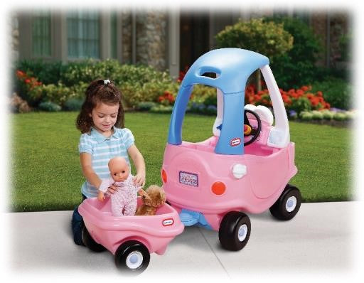 COZY COUPE TRAILER PINK