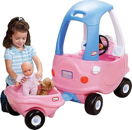 COZY COUPE TRAILER PINK