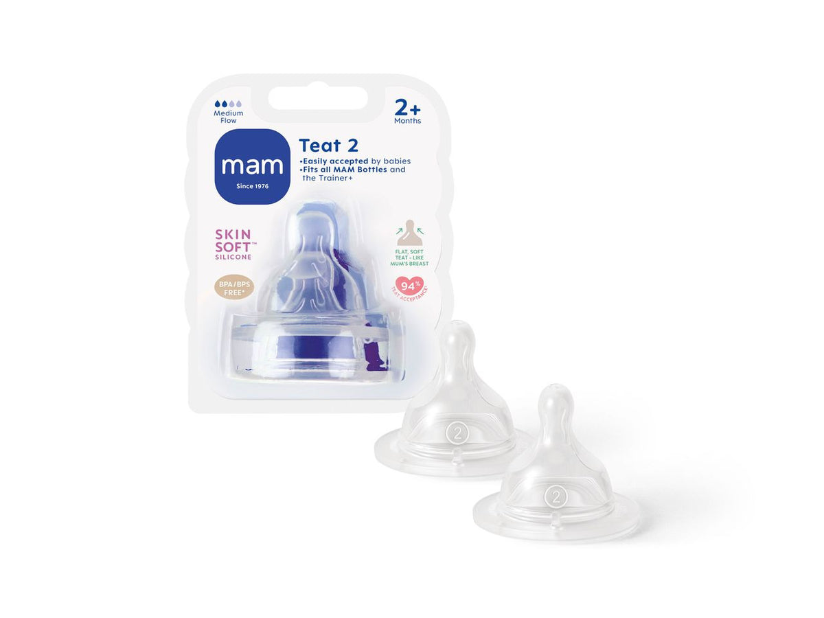 MAM TEAT 2 MEDIUM FLOW