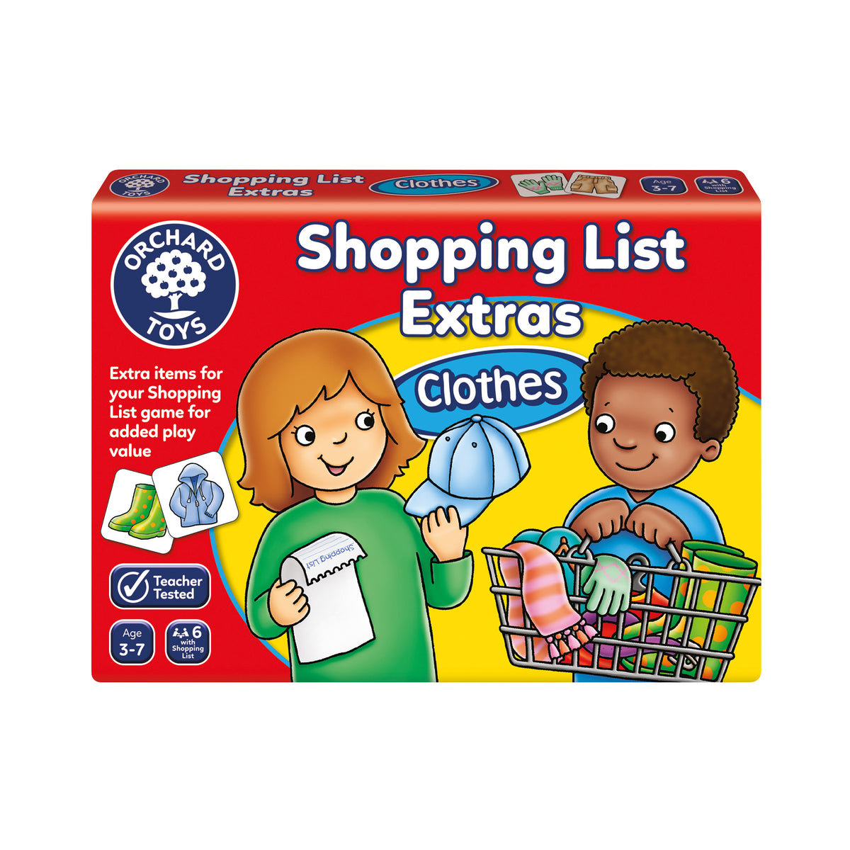SHOPPING LIST BOOST CLOTHES