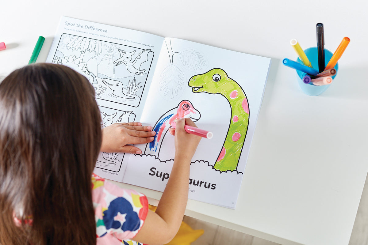 DINOSAUR COLOURING BOOK
