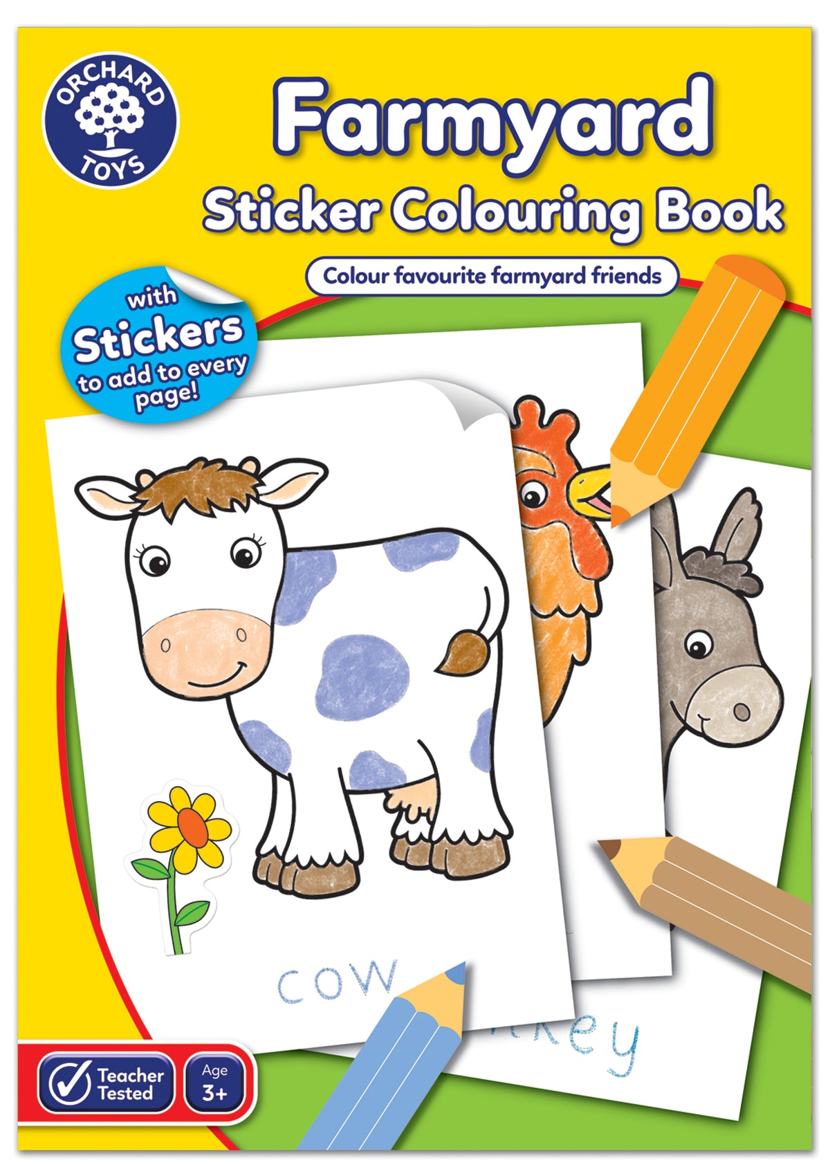 FARMYARD COLOURING BOOK