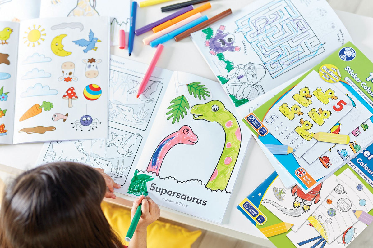FARMYARD COLOURING BOOK