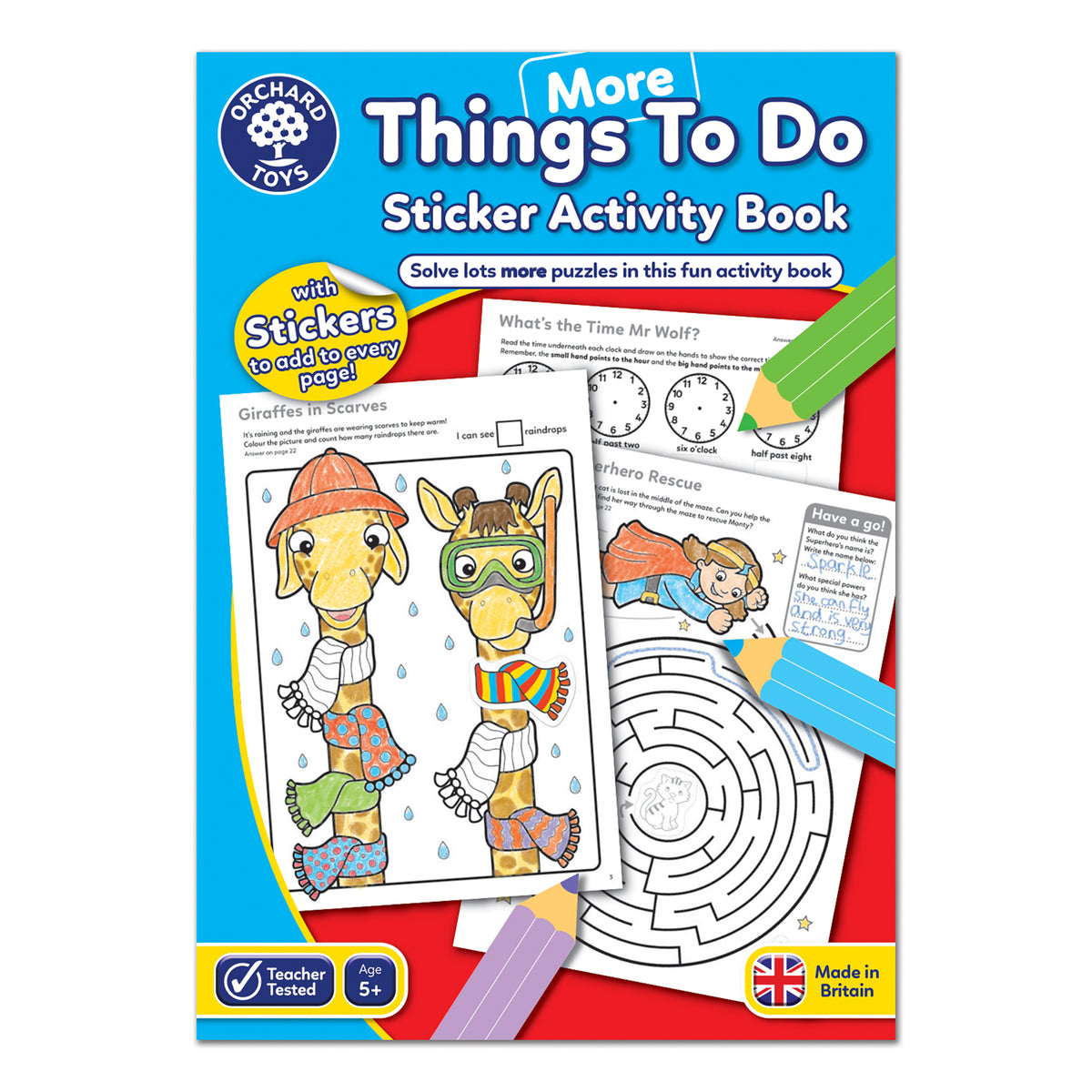 MORE THINGS TO DO STICKER BOOK