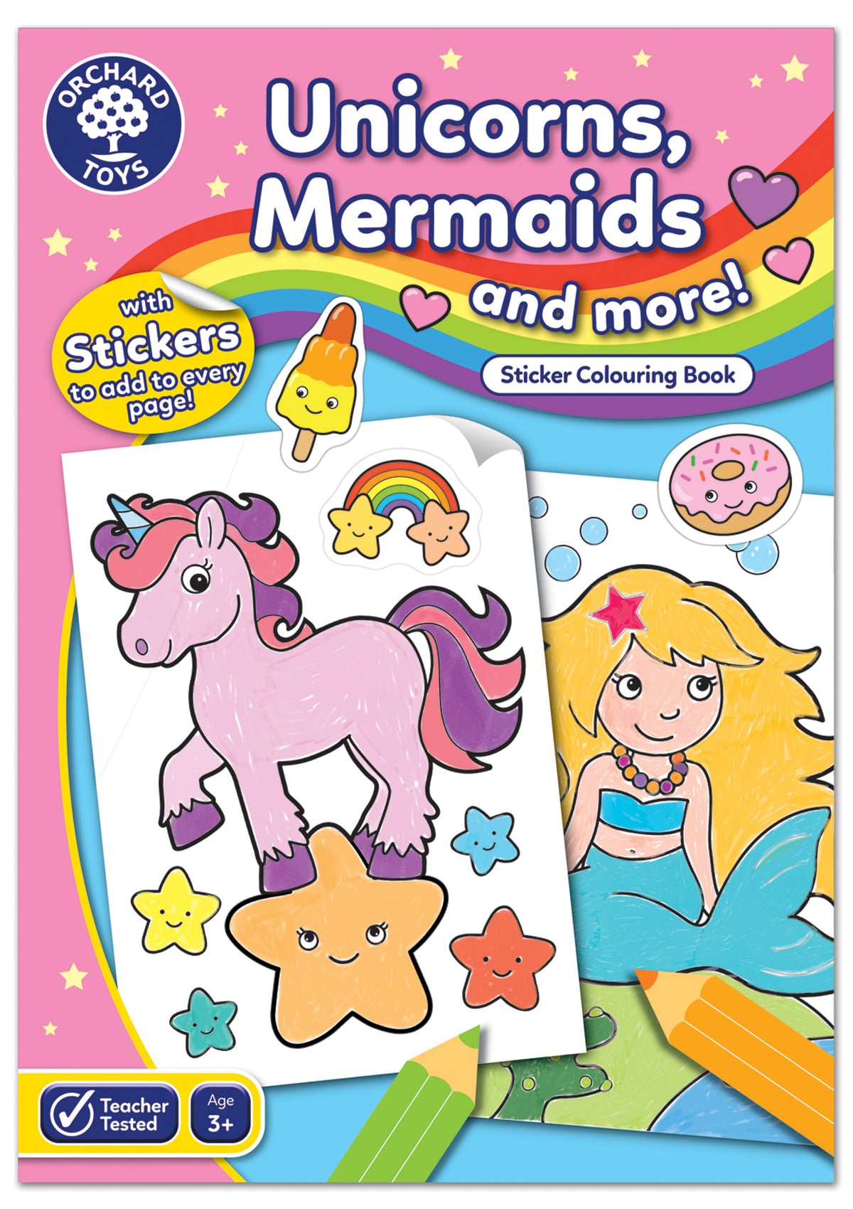 UNICORNS MERMAI COLOURING BOOK