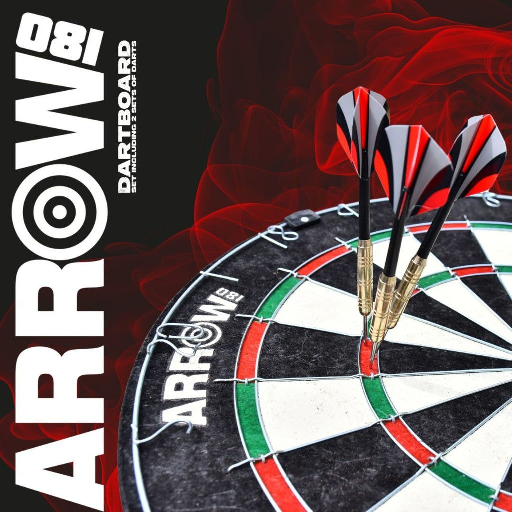 ARROW 180 BRISTLE DARTBOARD