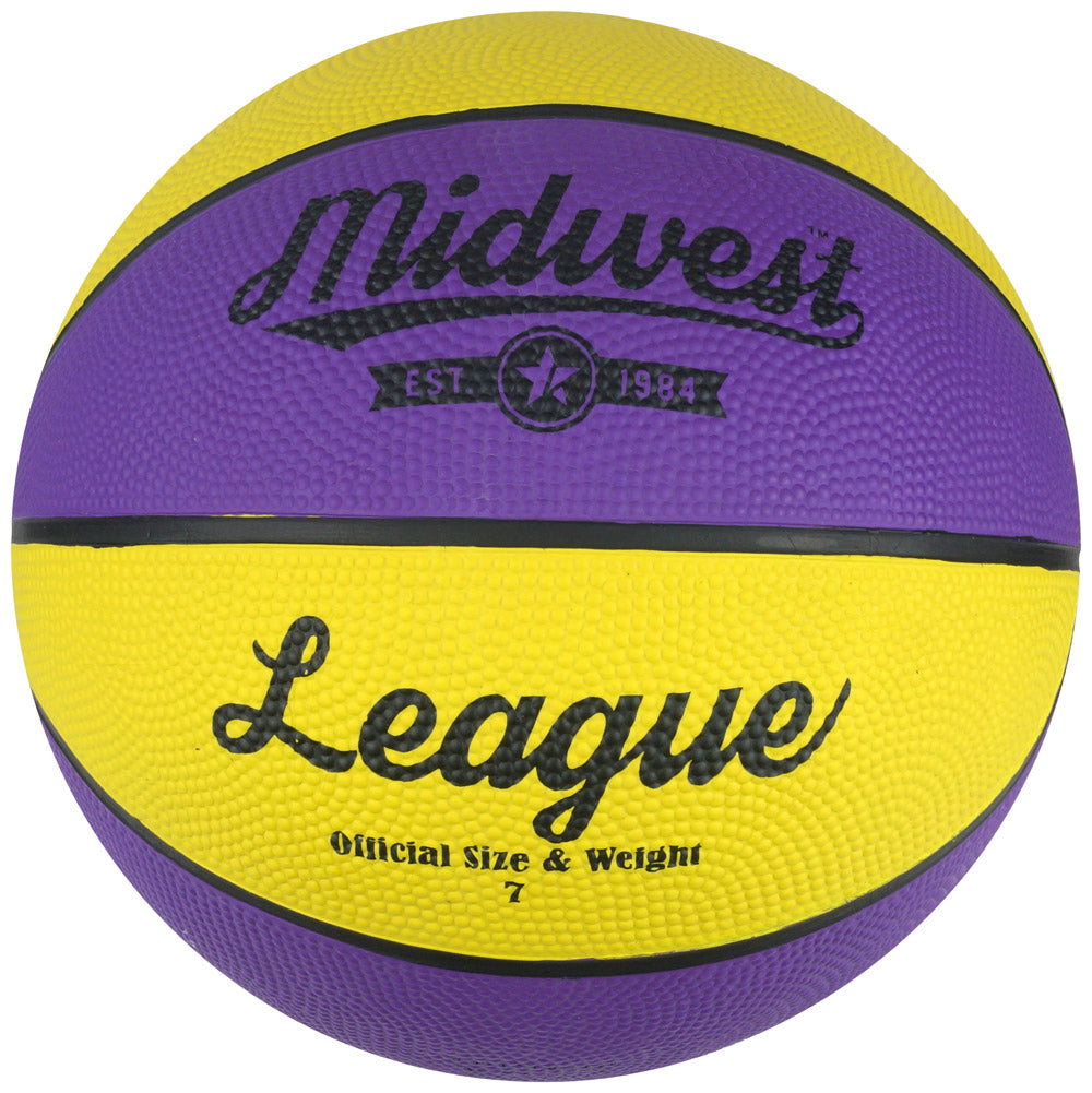 MIDWEST BASKETBALL YELL/PUR S7