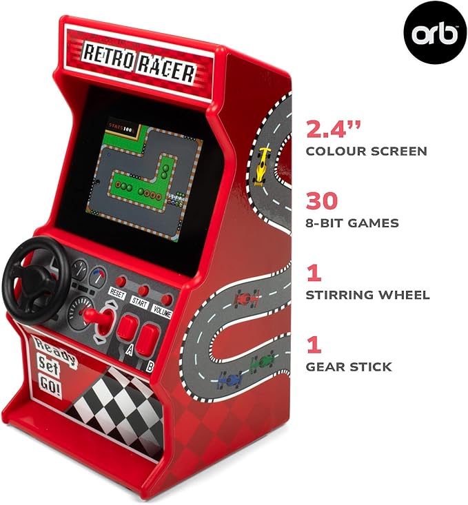 RETRO MINI ARCADE RACING GAME